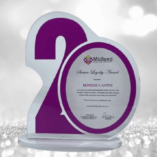 Acrylic Plaque Awards - AA-013