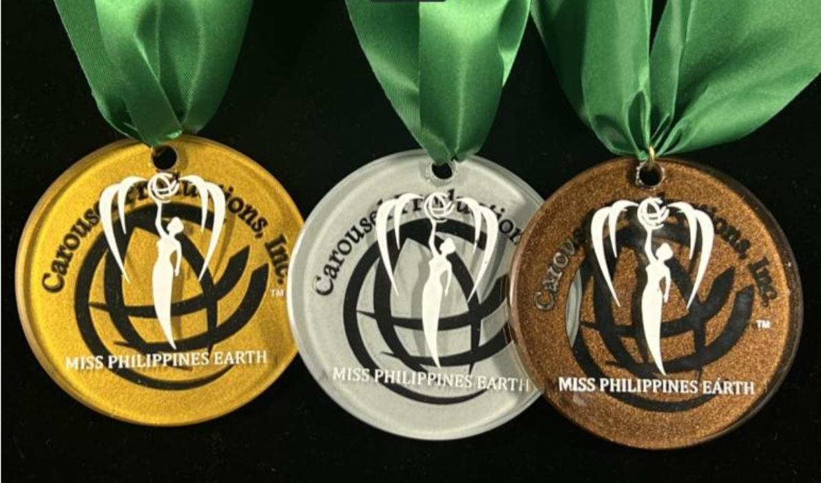 Glass Custom Shape Medals