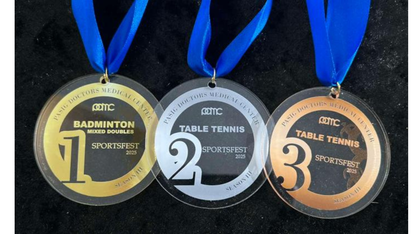 Acrylic Custom Shape Medals