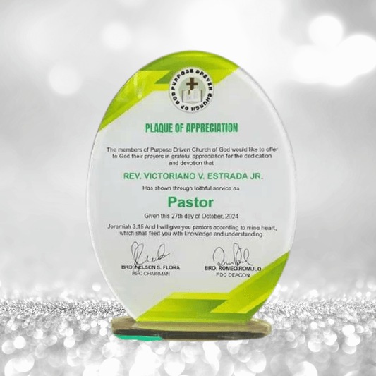Acrylic Plaque Awards - AA-002