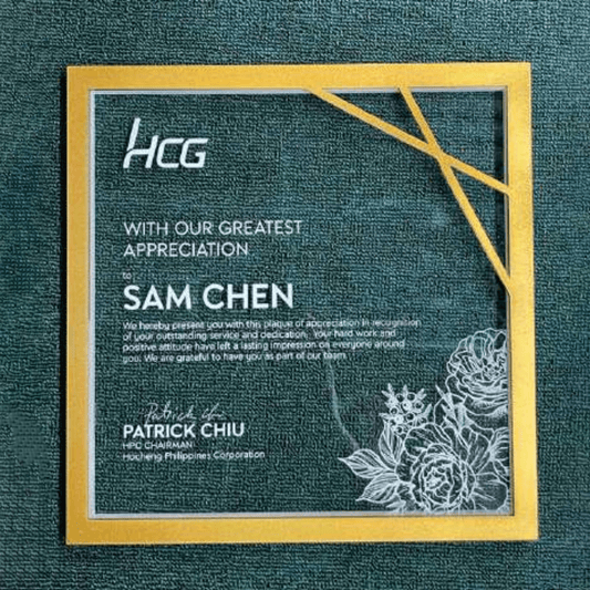 Acrylic Plaque Awards - AA-038
