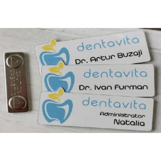 Acrylic Magnetic Name Badge