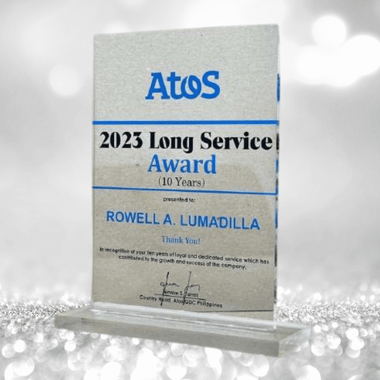 Acrylic Plaque Awards - AA-004