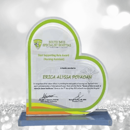 Acrylic Plaque Awards - AA-005