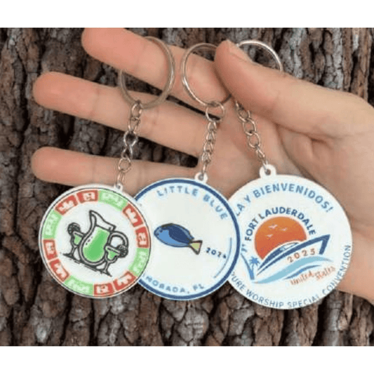 Acrylic Custom Logo Keychain