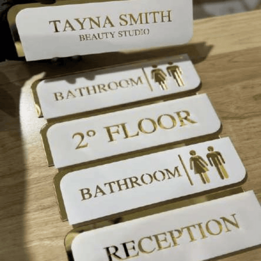 Acrylic Signage Collection- AS-002