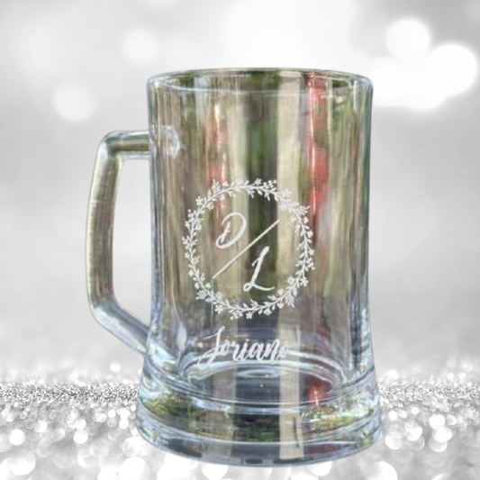 Beer Mug Glasses- Personalized products- BEER MUG 003