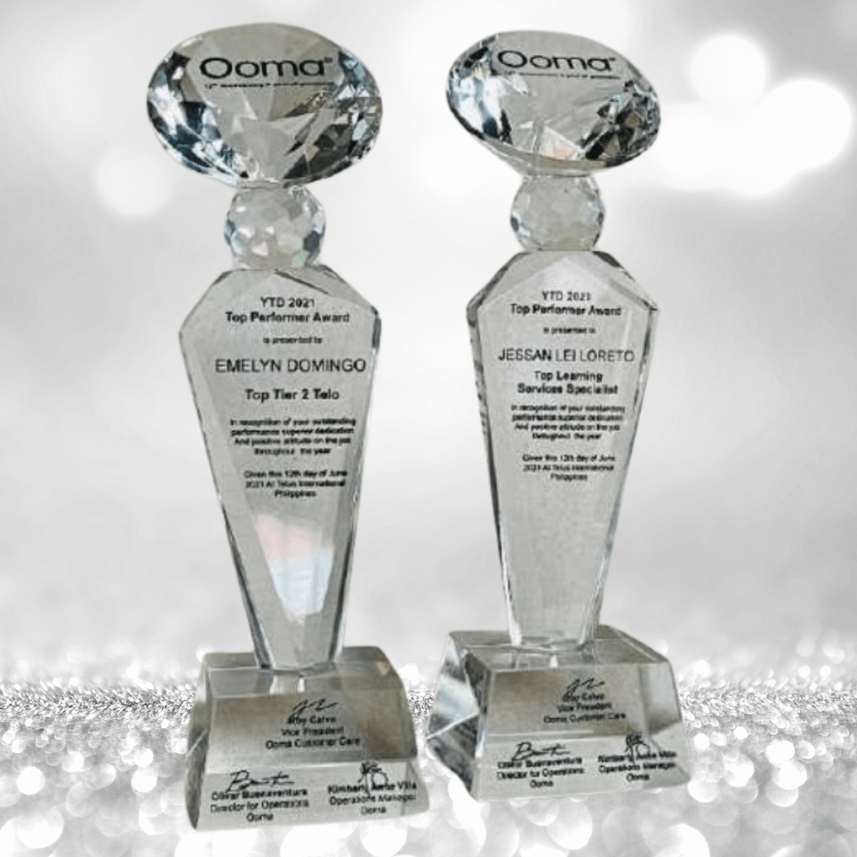 Crystal Trophy Awards - CT-019