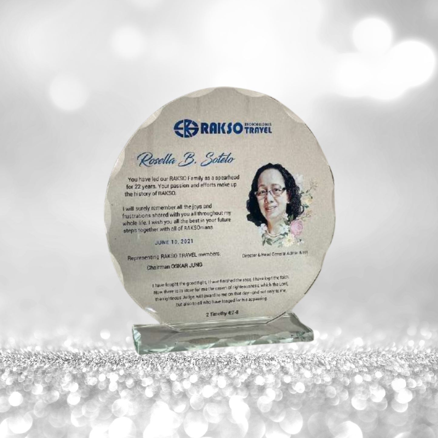 Crystal Trophy Awards - CT-022