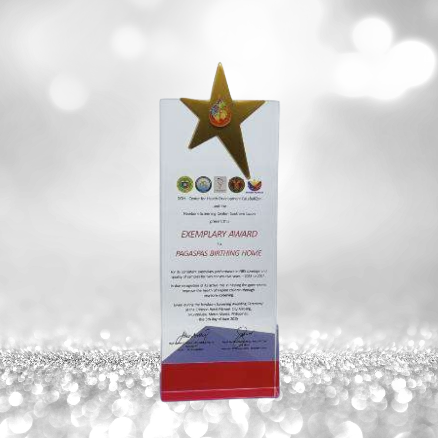 Crystal Trophy Awards - CT-053