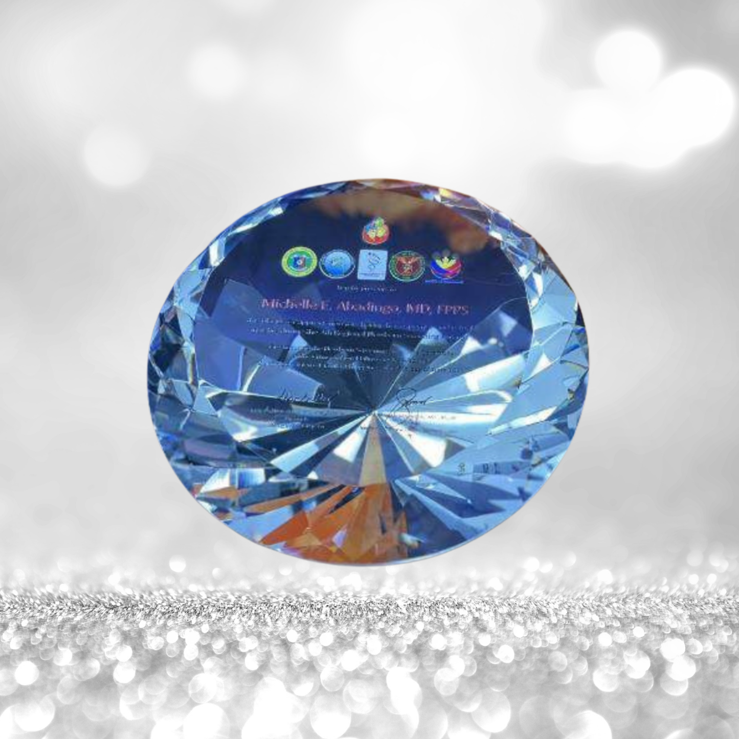 Crystal Tokens & Desk Accessories - CTDA-003