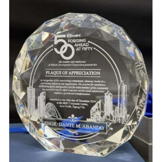 High Grade Crystal Awards and Trophies - CTK9-003