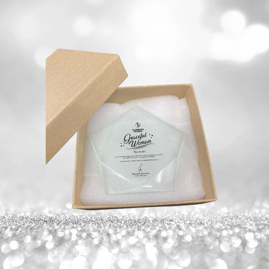 Glass Tokens & Desk Accessories - GDA-012