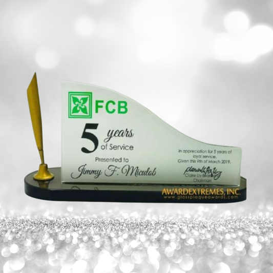 Glass Tokens & Desk Accessories - GDA-011