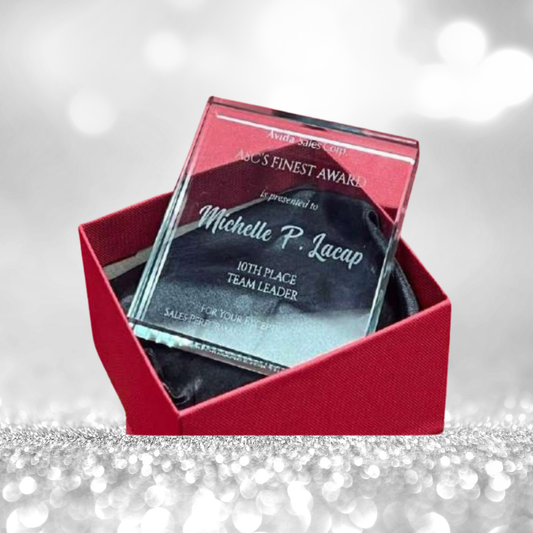 Glass Tokens & Desk Accessories - GDA-013