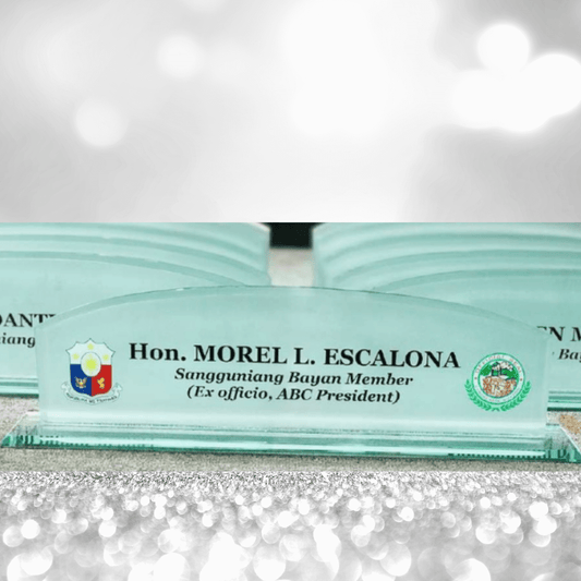 Glass Tokens & Desk Accessories - GDA-018