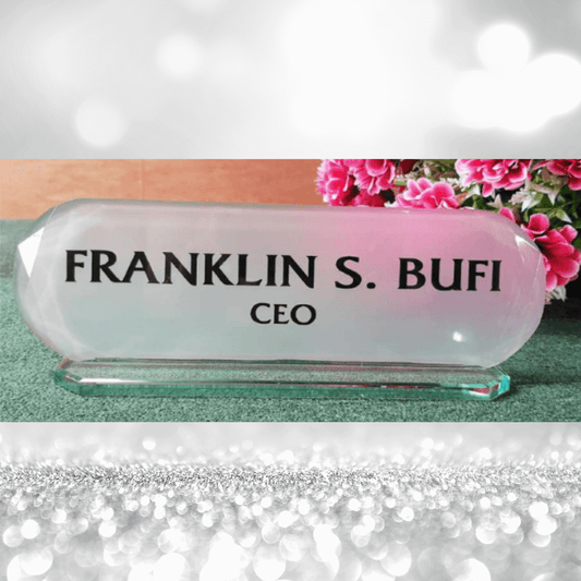 Glass Tokens & Desk Accessories - GDA-019