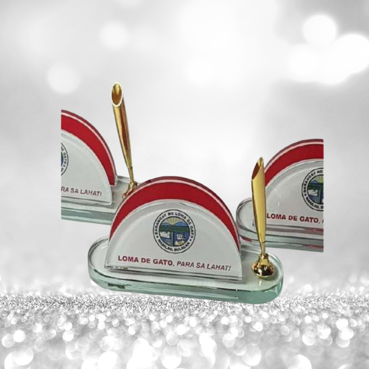 Glass Tokens & Desk Accessories - GDA-008