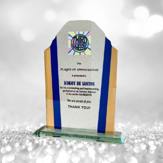 Best-Selling Glass Plaque Awards - GPA-026