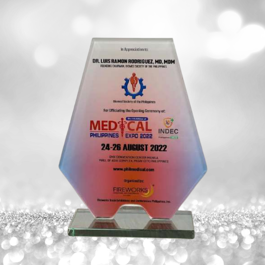 Best-Selling Glass Plaque Awards - GPA-032