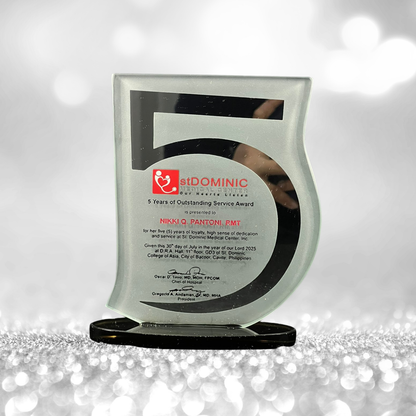 Best-Selling Glass Plaque Awards - GPA-033