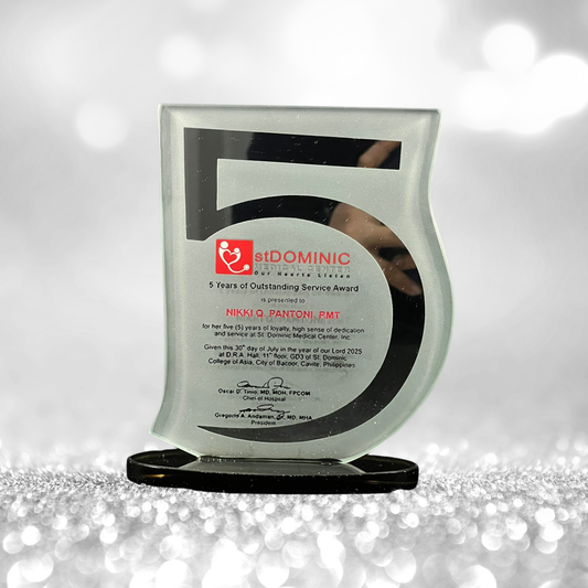 Best-Selling Glass Plaque Awards - GPA-033