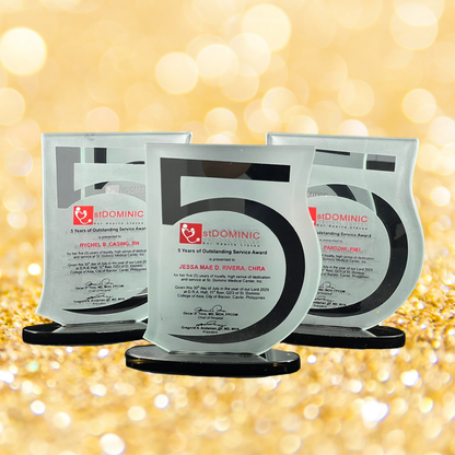 Best-Selling Glass Plaque Awards - GPA-033