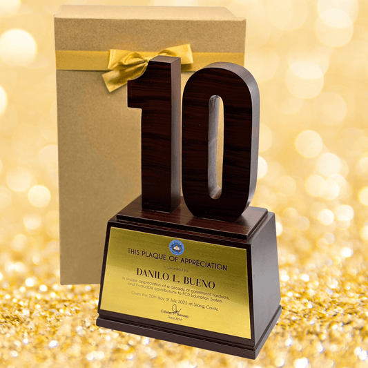Best-Selling Wood Plaque Awards - GPA-038
