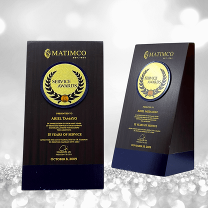 Best-Selling Wood Plaque Awards - GPA-042 *NEW DESIGN*