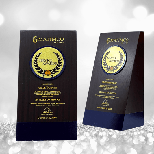 Best-Selling Wood Plaque Awards - GPA-042 *NEW DESIGN*