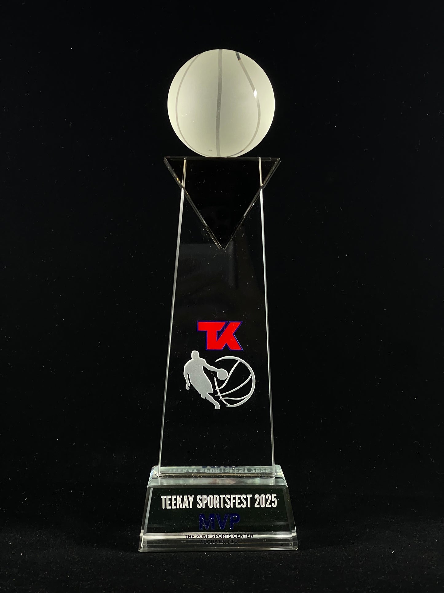 Crystal Sports Trophies And awards Design - SA-003