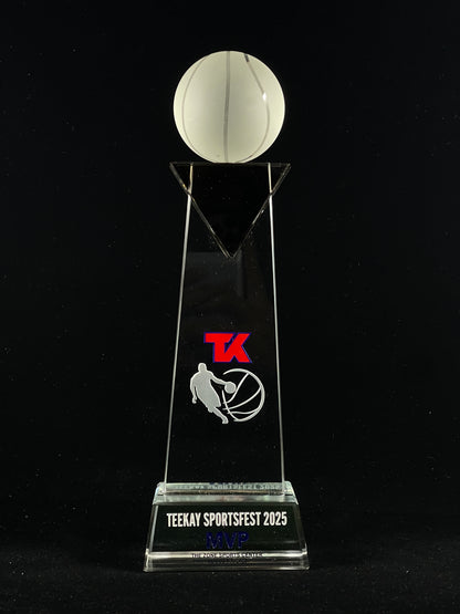 Crystal Sports Trophies And awards Design - SA-003