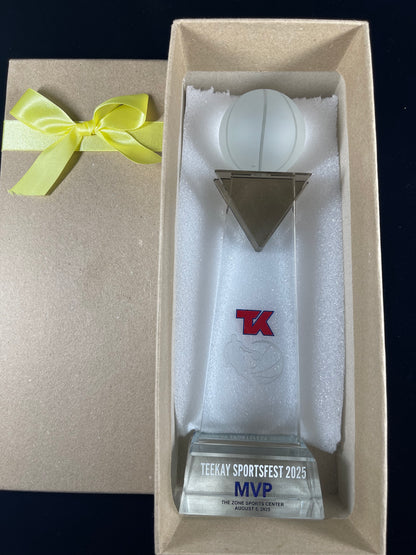 Crystal Sports Trophies And awards Design - SA-003