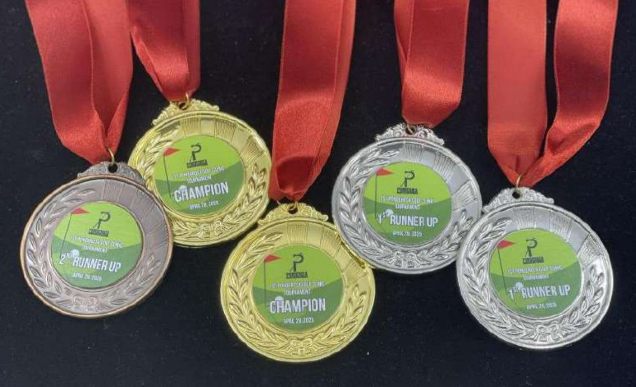 Golf Medal Designs - ORDINARY MEDALS