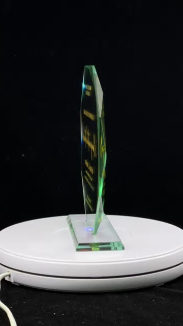 Best-Selling Glass Plaque Awards - GPA-030