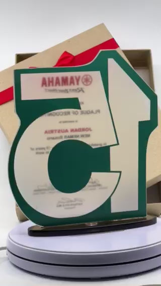 Best-Selling Glass Plaque Awards - GPA-035 | 20-50