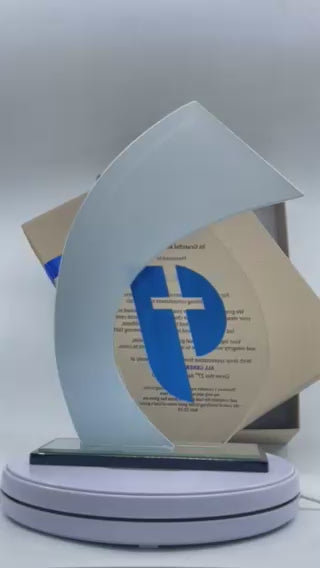 Best-Selling Glass Plaque Awards - GPA-007