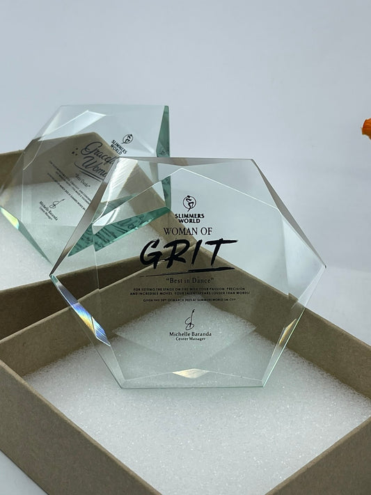 Glass Tokens & Desk Accessories - GDA-012