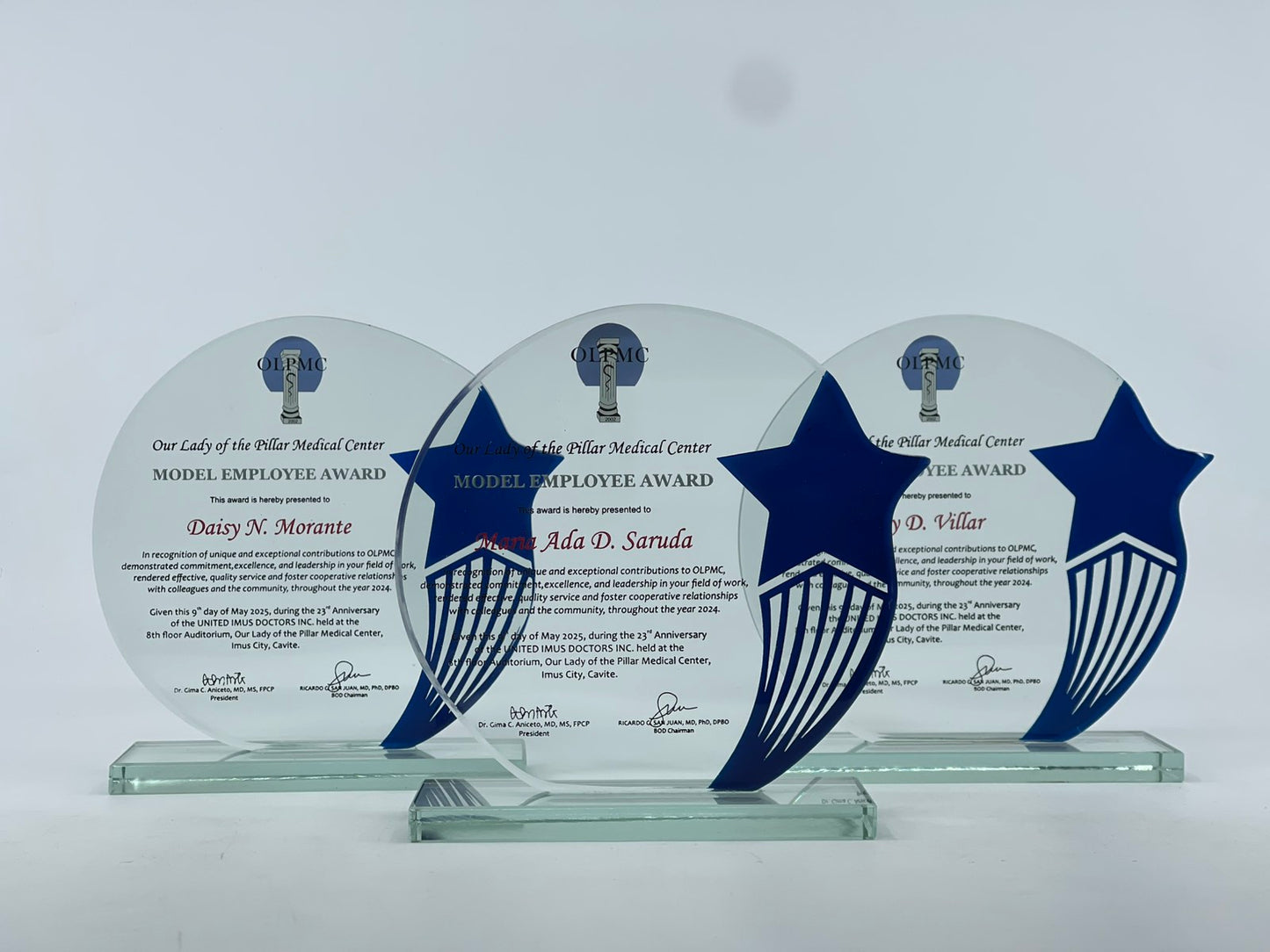 Best-Selling Glass Plaque Awards - GPA-024