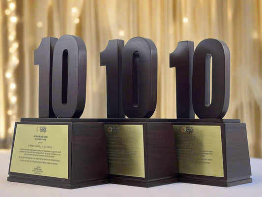 Best-Selling Wood Plaque Awards - GPA-039