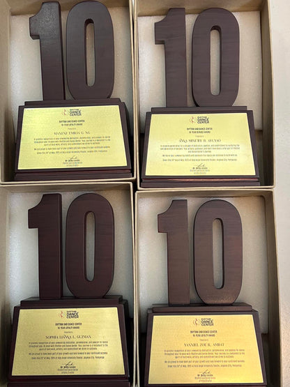 Best-Selling Wood Plaque Awards - GPA-038