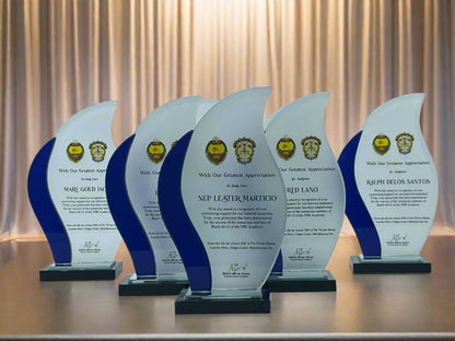 Best-Selling Glass Plaque Awards - GPA-027