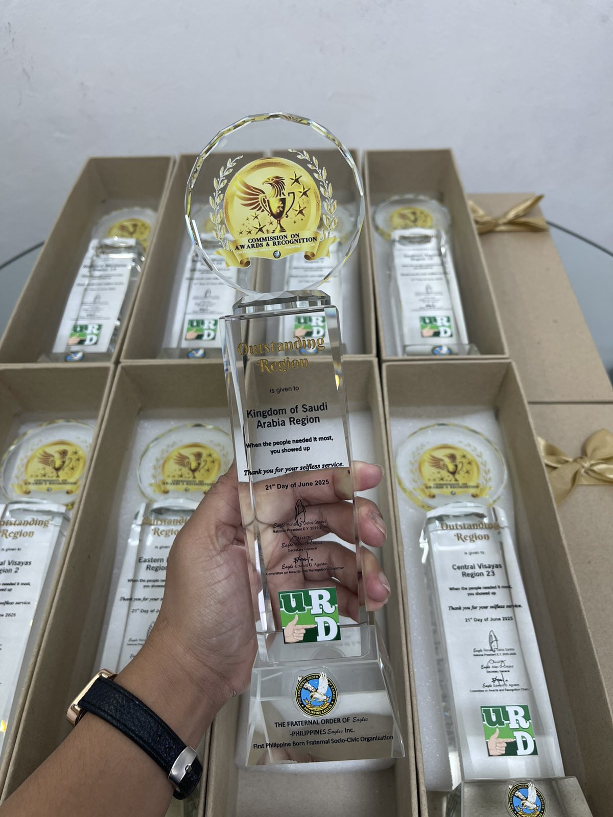 Crystal Trophy Awards - CT-011