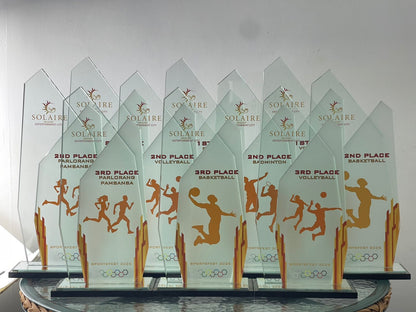 Best-Selling Glass Plaque Awards - GPA-017