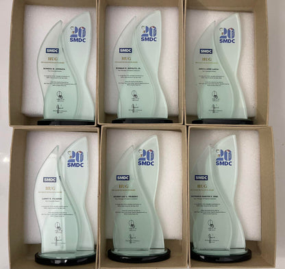 Best-Selling Glass Plaque Awards - GPA-009
