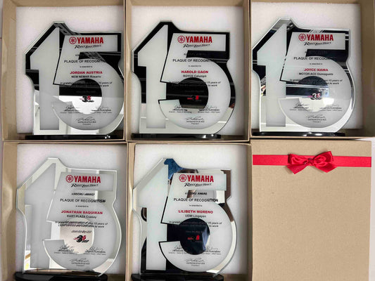 Best-Selling Glass Plaque Awards - GPA-035 | 16-20