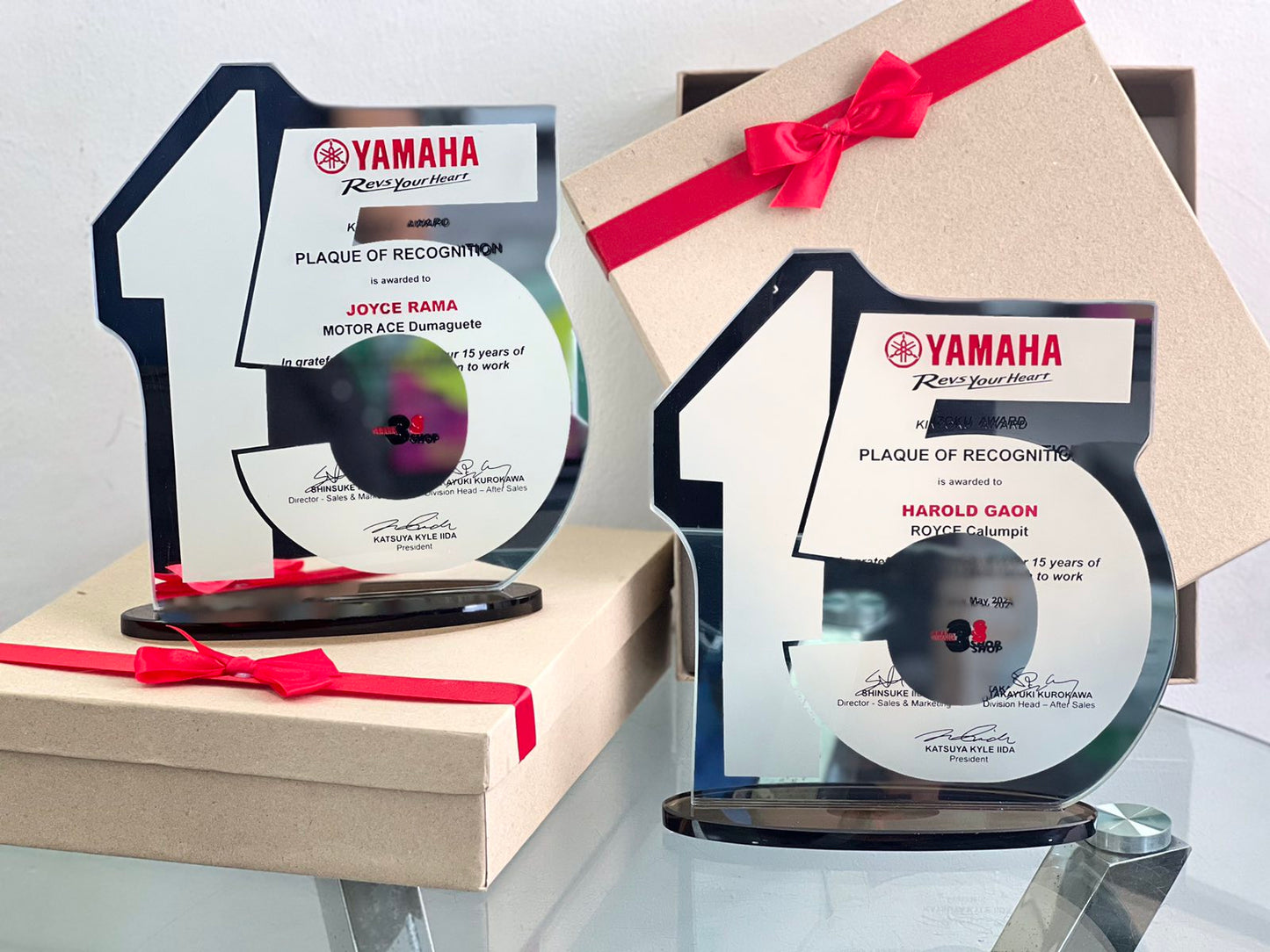 Best-Selling Glass Plaque Awards - GPA-035 | 16-20