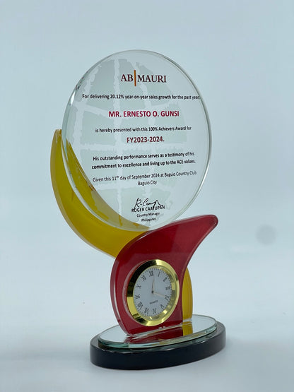 Best-Selling Glass Plaque Awards - GPA-003