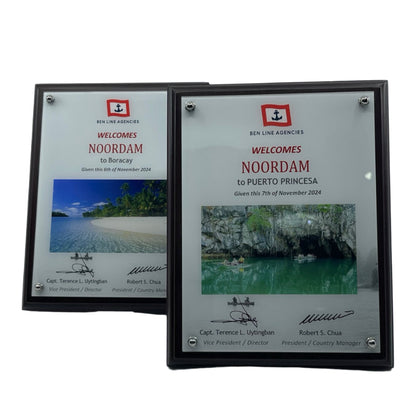 Rush Order Wood Plaque Awards  - RA028