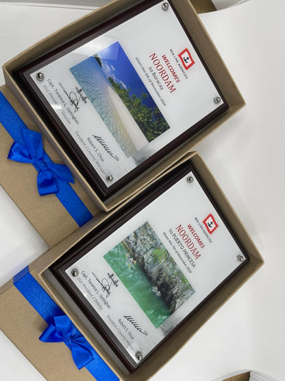 Rush Order Wood Plaque Awards  - RA028